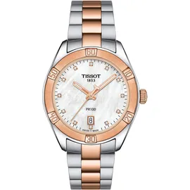 TISSOT T-Lady PR 100 Edelstahl 36 mm T101.910.22.116.00