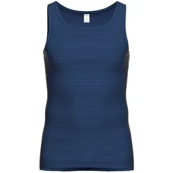 AMMANN Herren Unterhemd - Jeans, Verlängerter Rücken, Baumwollmischung Dunkelblau 2XL