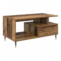 VidaXL Couchtisch mit Schubladen Altholz 90 x 49 x