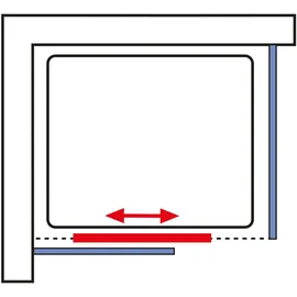 Schulte Ibiza Komplettdusche links 90 x 120 cm EP19382501502204