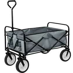 Faltbarer Bollerwagen - grau