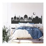 wall-art Wandtattoo »Skyline Islamische Stadt 120cm«, (1 St.), selbstklebend, entfernbar, schwarz