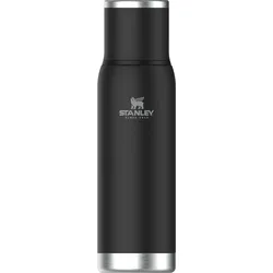 Isolierflasche 1L 'To-Go' Thermoskanne Kaffee Doppelwandig aus Edelstahl Wandern 1 LITER