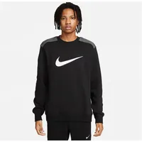 Nike FN0245-010 M NSW SP FLC Crew BB Sweatshirt Herren Black/Iron Grey