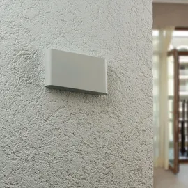 Longlife LED Wandleuchte Slide UP and DOWN 3000K IP54 - Watt: 12W - Farbe: Weiß