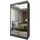 masseno Schwebetürenschrank BELLINA 120 x 216 x 61 cm Grau