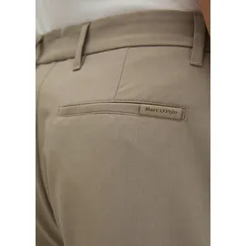 Marc O'Polo Weite Hose mit Woll-Anteil Modell MOSSBO, DFB' - Marc O'Polo × DFB Travel Collection, Taupe, 34/32