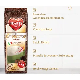 TSI Consumer Goods GmbH Cappuccino White Instant-Kaffee 10 x 1000 g
