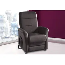 sit&more TV-Sessel Charlie Altara Nubuck 76 x 103 x 91 cm Braun mit Motor und Aufstehhilfe
