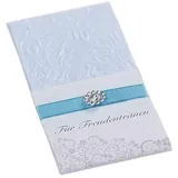 10 Taschentücher Freudentränen Hochzeit TT0038 hellblau