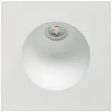 EVN P-LED Wandeinbauleuchte 2W 3000K IP54 Aluminium Glas