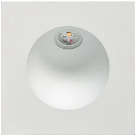 EVN P-LED Wandeinbauleuchte 2W 3000K IP54 Aluminium Glas