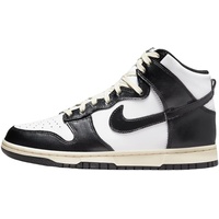 Nike Dunk High WMNS DD1869 Damen, Weiß/Schwarz-Creme, 39 EU - 39 EU