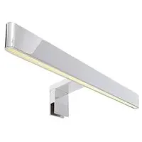Deko-Light Spiegel Line I Spiegelleuchte LED fest eingebaut 8W EEK: G (A - G) Warmweiß Silber
