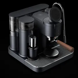 roastly munich Meraki Espressomaschine mit Mahlwerk Schwarz
