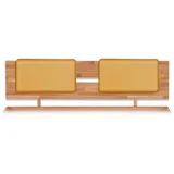 Betten-ABC Bubema Polster-Steckkissen für Bettkopfteil, 2er-Set in verschiedenen Farben