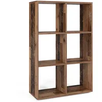 Vicco Raumteiler 72 x 107,8 x 29 cm Braun