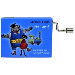 Fridolin Spieluhr - Jim Knopf Lummerlandlied, blau
