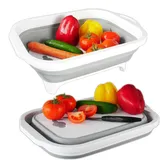Intirilife Schneidebrett 41,5 x 30 x 4,5 cm Farbe Grau