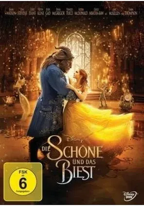 DVD Die Schöne und das Biest - Fantasyfilm 2017 mit Starbesetzung - FSK 6 - Magisches Märchen