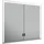 Keuco Royal Lumos Wandeinbau 80 cm silber eloxiert
