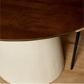 Villa Möbel Dimora 130 x 76 x 130 cm braun