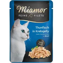 Miamor Feine Filets Thunfisch in Krebsjelly 100 g