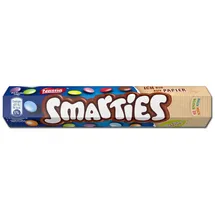 schokolade-linsen Smarties Schokoladenlinsen mit bunt schokoladigem Zuckerüberzug 38g