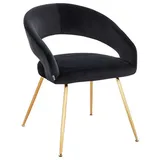 Home Deluxe Esszimmerstuhl Samt LYRIC 10 Stück - versch. Ausführungen