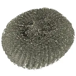 Sito PS 10 Topfreiniger, Draht rund Ø 14 cm · 4,5 cm silber , kratzend