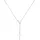 Elli Y-Kette mit Kreuz und Infinity Symbol 925 Silber