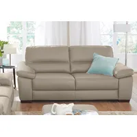 Calia Italia 2-Sitzer »Gaia, hochwertiges Ledersofa mit erstklassigem Sitzkomfort«, edles Design, in zwei hochwertigen Lederqualitäten beige