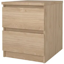 Home Affaire Nachtschrank Naia 40,4 x 50 x 49,5 cm Braun