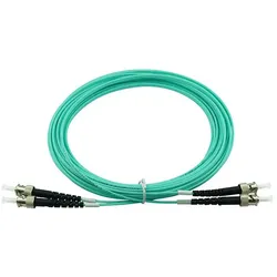BlueOptics Duplex LWL Patchkabel ST-ST Multimode OM3 50 Meter