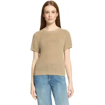 Cartoon Strickpullover Beige/Gold 36