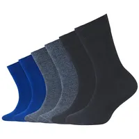 CAMANO Socken 6er Pack ca-soft in blau - Gr.: