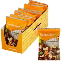 Seeberger Studentenfutter, mit Rosinen, je 50 g, 12 Beutel
