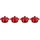 Le Creuset Mini Cocotte Topf-Set 4-tlg. kirschrot