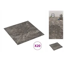 vidaXL Pvc-fliesen Selbstklebend 20 Stk. 1,86 M2 Schwarz Marmor-optik Vidaxl