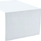 Sander Tischläufer "Loft" fleckabweisend weiß Größe 50x140 cm