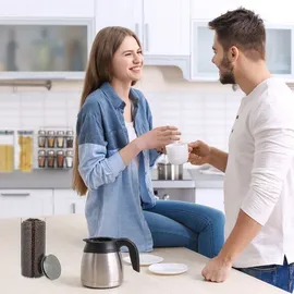 Relaxdays Vorratsglas 1,5 l 3 St.