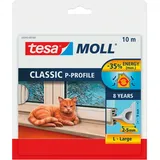 Tesa P-Profil Fenster-Dichtungsband 10 m x 0,9 cm