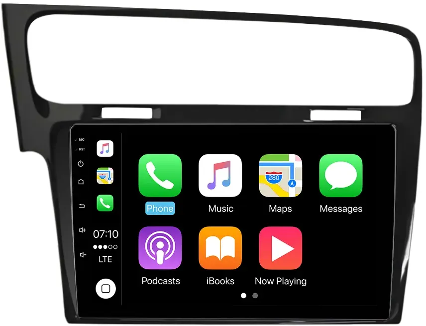 Junsun Radio für VW Golf 7 CarPlay Android Auto Bluetooth - 8+256GB - Piano Schwarz
