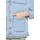 Cartoon Jeansjacke mit Stickerei 40