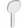 Evenes Handbrause Daphni 4 Strahlarten Ø 120 mm chrom/weiß Evenes