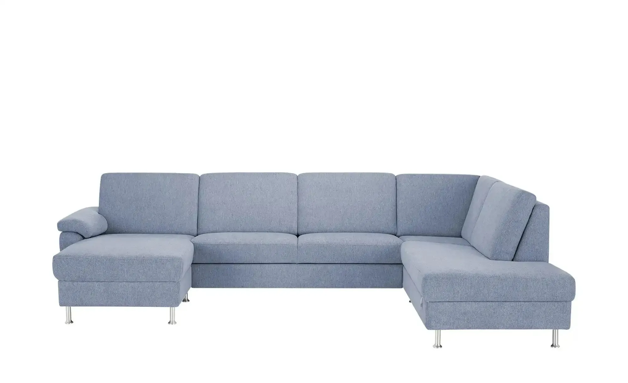 Diva Wohnlandschaft  Diva ¦ blau ¦ Maße (cm): B: 330 H: 90 T: 210.0