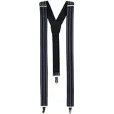 Lerros Hosenträger mit Streifenvariation - Navy - PCK