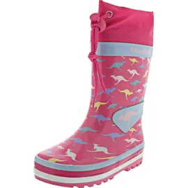 KangaROOS Mädchen K-summerrain Gummistiefel, Pink, 33