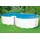 my pool bwt Achtformbecken-Set 525 x 320 x 135 cm inkl. Sandfilteranlage (9-tlg.)