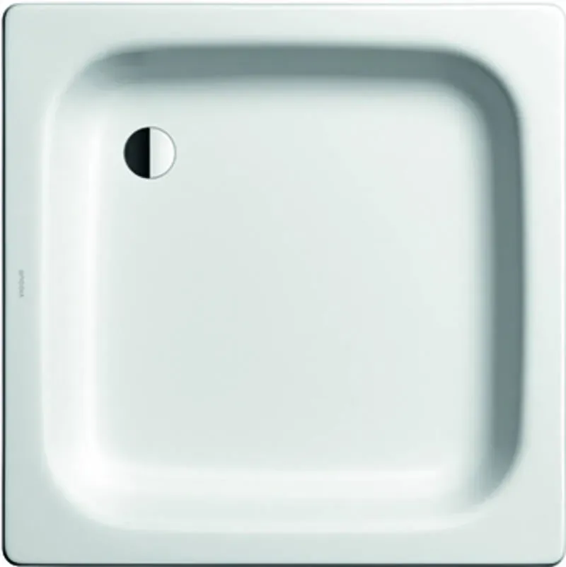 Duschwanne Stahl one V1  weiss VIGOUR — 900/900/140/WE
